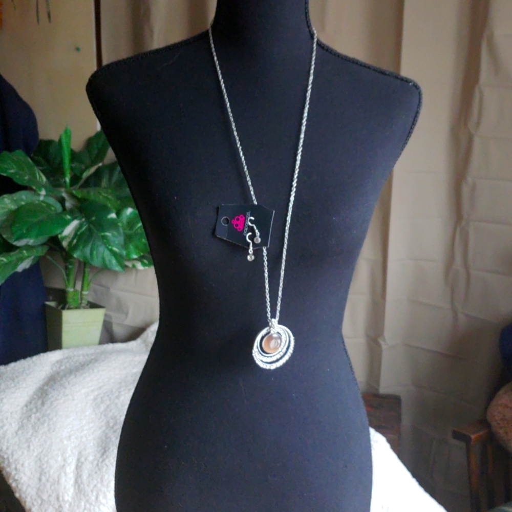 Necklace and earrings